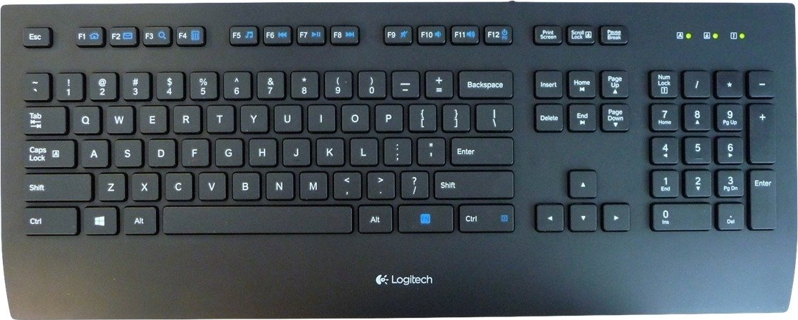 Deutsch - Tastatur Logitech K280e Schwarz - USB - 920-008669 -