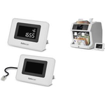Safescan Externes LCD-Display ED-160, weiß externes Zähldisplay, Plug & Play Knnektivität mit einem - 1 Stück (112-0655)