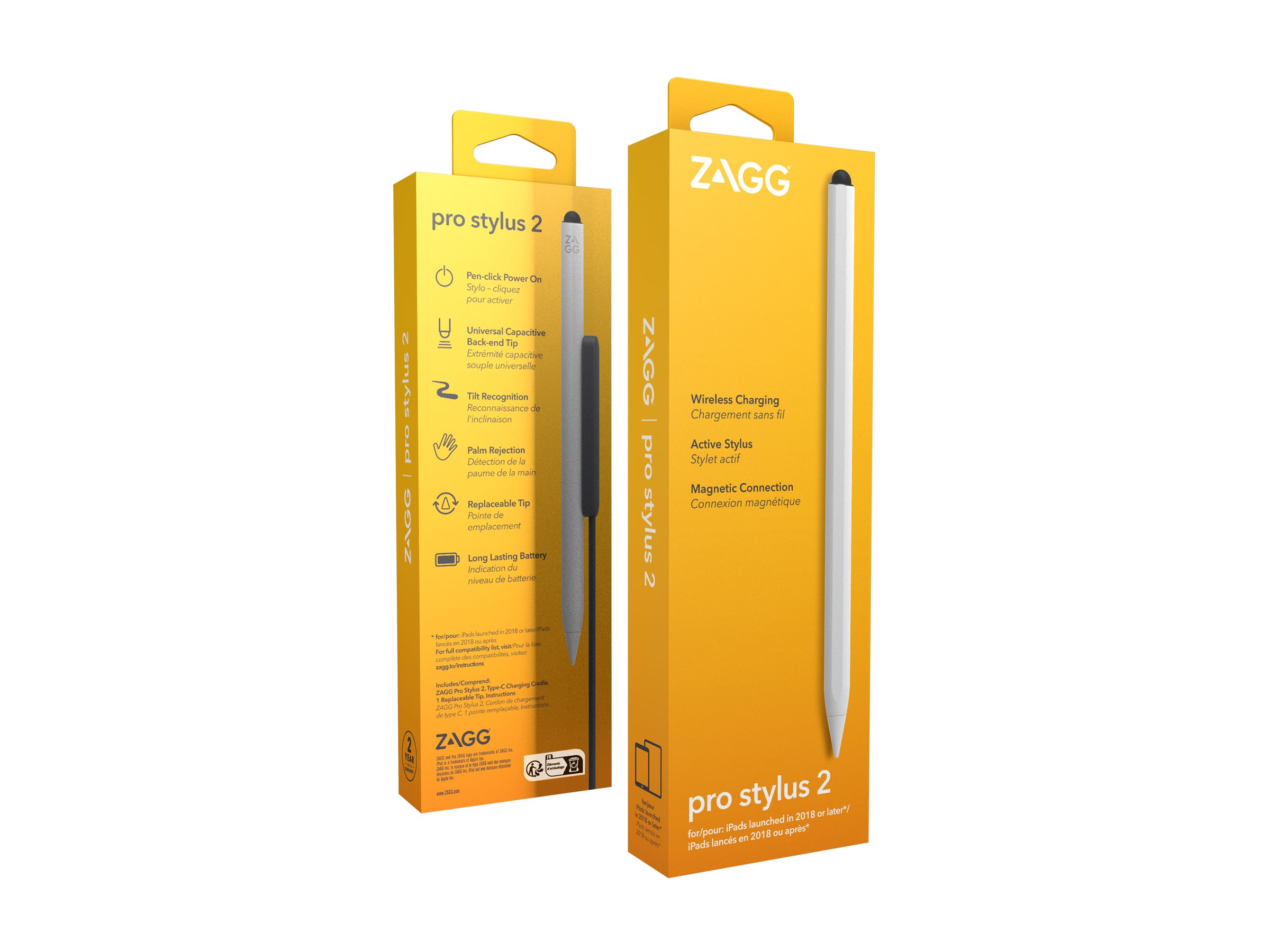 ZAGG Pro Stylus 2 Aktiver Stylus Weiß