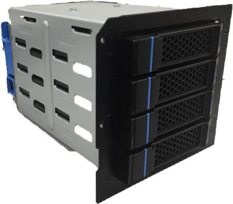 Chenbro Micom 384-10501-2101A0 Hard Drive Backplane 8,89 cm (3.5" ) Speicherlaufwerkbehälter Schwarz (384-10501-2101A0)