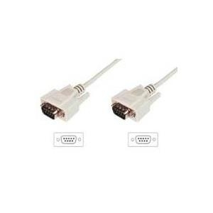 Assmann Datatransfer connection cable. D-Sub9 M/M. 3.0m. serial. molded. be (AK-610107-030-E)