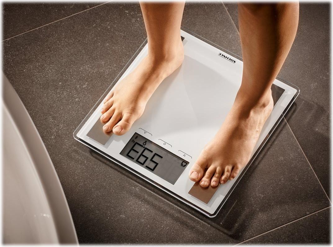 Soehnle Shape Sense Connect 100 Personenwaage Silber