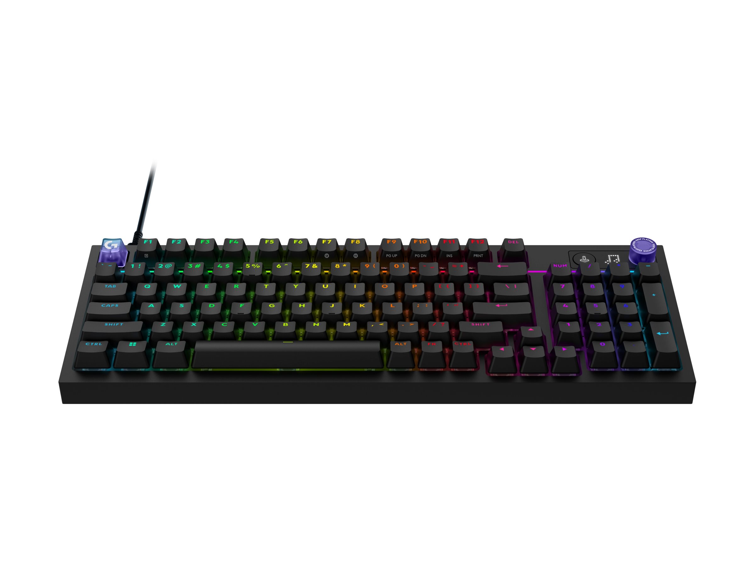 Logitech G G316 X 98 Mechanische Gaming-Tastatur Tactile USB LIGHTSYNC RGB QWERTZ Schwarz