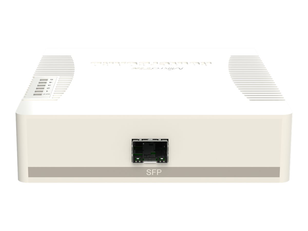 MikroTik RouterBOARD RB260GSP Managed Switch 6 Ports Weiß