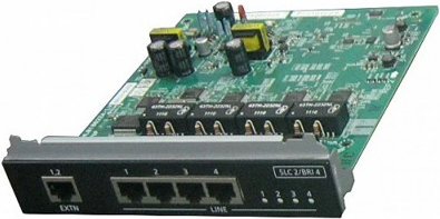 PANASONIC KX-NS0280X 4BRI + 2SLT (8 ISDN-Kanäle + 2 analoge Ports)
