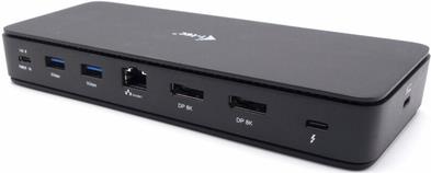 i-tec Thunderbolt 4 Dual DisplayPort Docking Station PRO + Power Delivery 92 W (TB4DUALDPDOCKPDPRO)