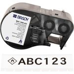 Brady Corporation M4C-1000-422 Polyester Schwarz auf weiss glänzend 25.40 mm x 7.62 m permanent (M4C-1000-422)