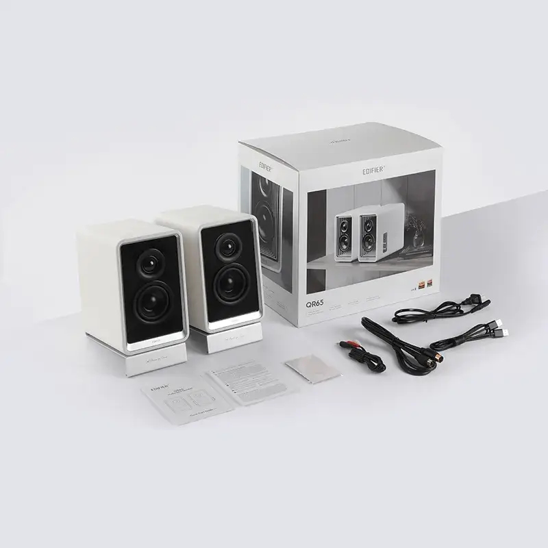 Edifier QR65 70 W Aktive Computerlautsprecher Weiß