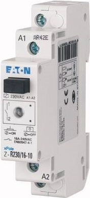 Eaton Z-R24/16-10 Installationsrelais Nennspannung: 24 V/DC Schaltstrom (max.): 16 A 1 Schließer 1 St. (ICS-R16A024B100)