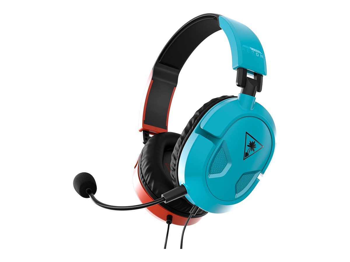 Turtle Beach Recon 50 Gaming-Headset Kabelgebunden 3,5 mm Stereo Rot/Blau