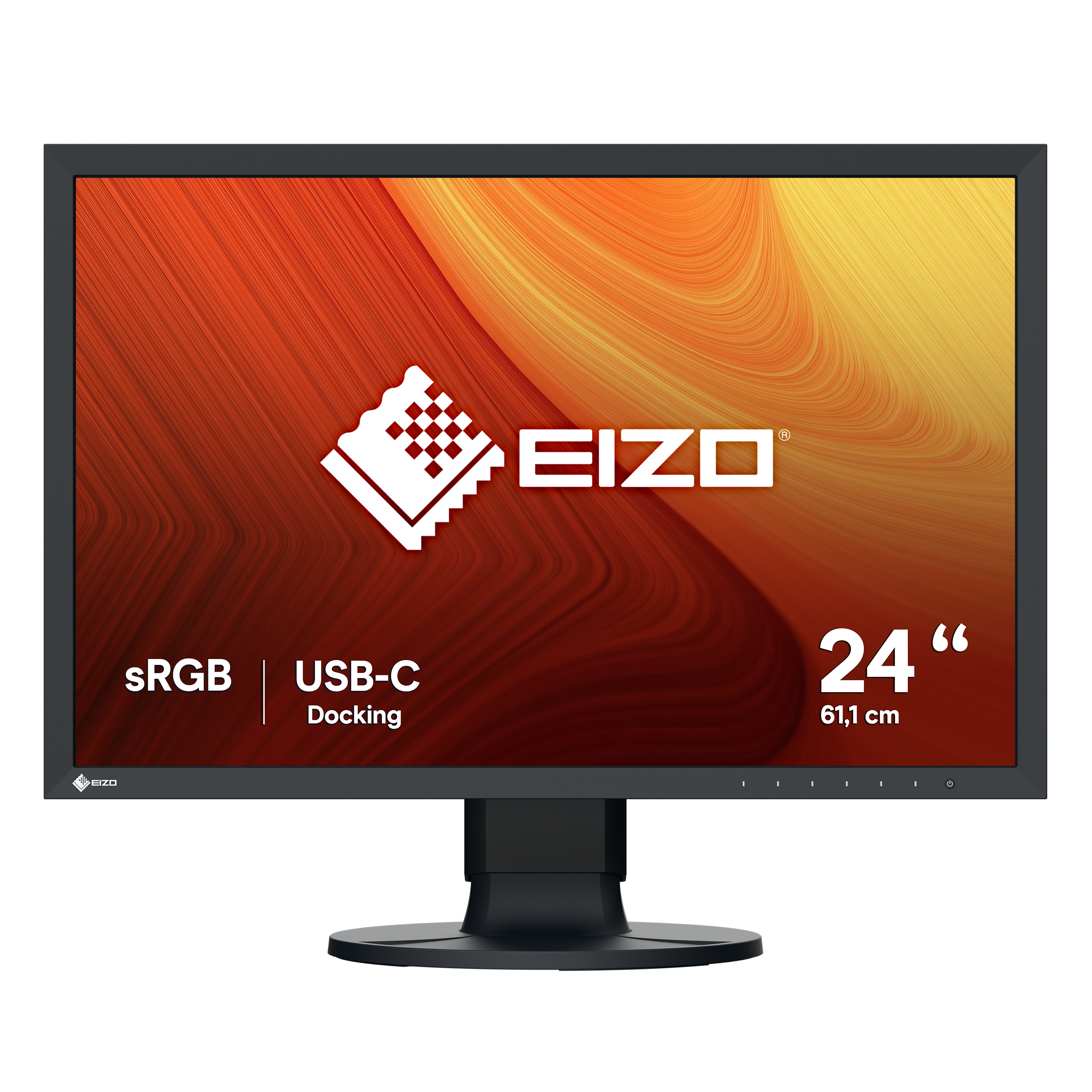 EIZO 61.0cm 24" CS2400R 16 10 HDMI+DP+USB-C IPS black retail - Flachbildschirm (TFT/LCD) - 24" - Typ C [Energieklasse F] (CS2400R)[head]Hauptmerkmale[/head][tabelle][Z1]Energie Effizienzklasse[Z2]F[Z3][/tabelle]