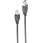 shiverpeaks BS13-23015 USB Kabel 0,5 m USB 2.0 USB A USB B Schwarz (BS13-23015)