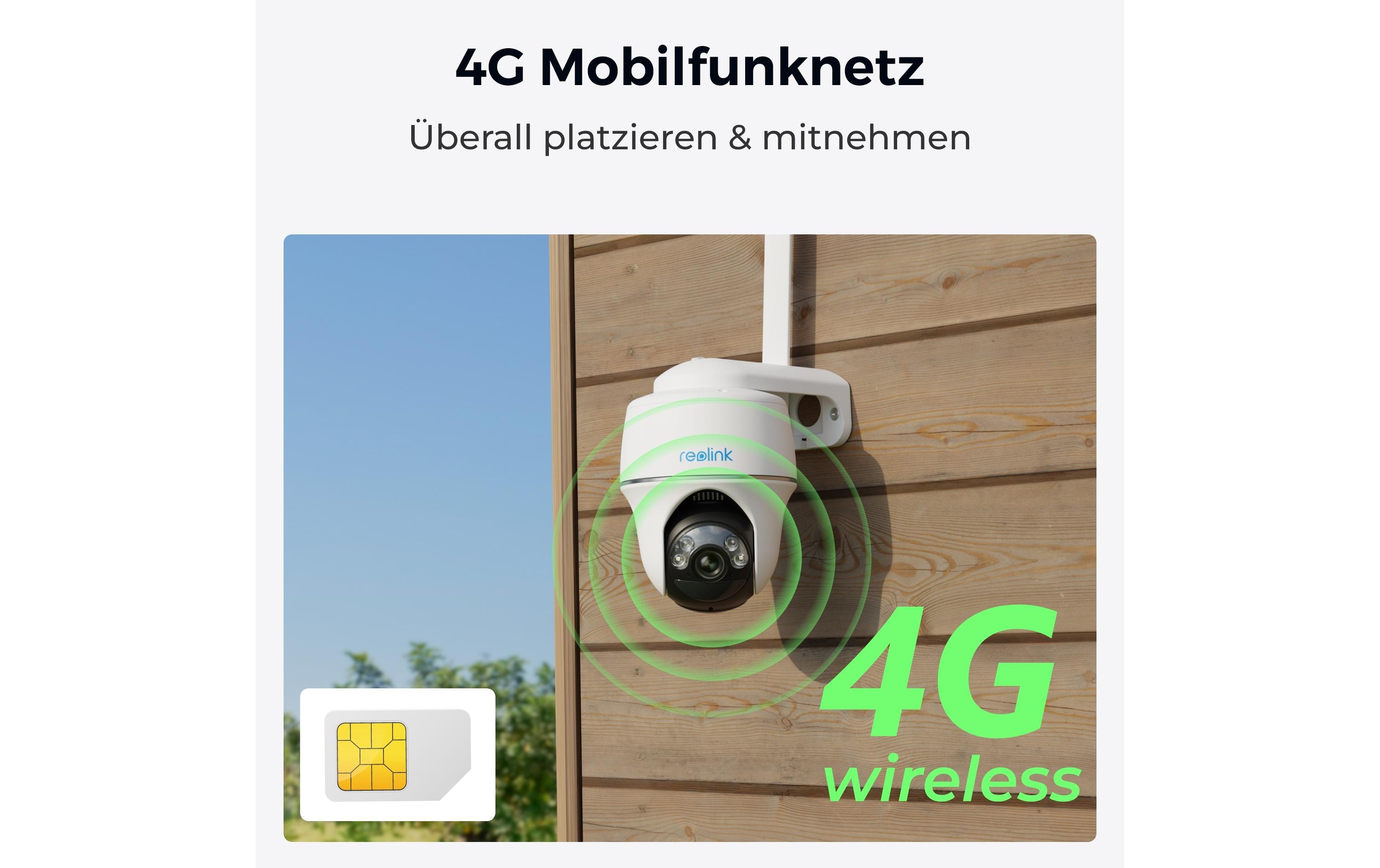 Reolink Go Series G430 4 MP IP-Sicherheitskamera Weiß