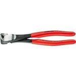 Knipex 67 01 140 Werkstatt Kraft-Vornschneider mit Facette 140 mm