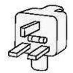 Lenovo Stromkabel BS 1363 (M) zu power IEC 60320 C13 (14F0032)