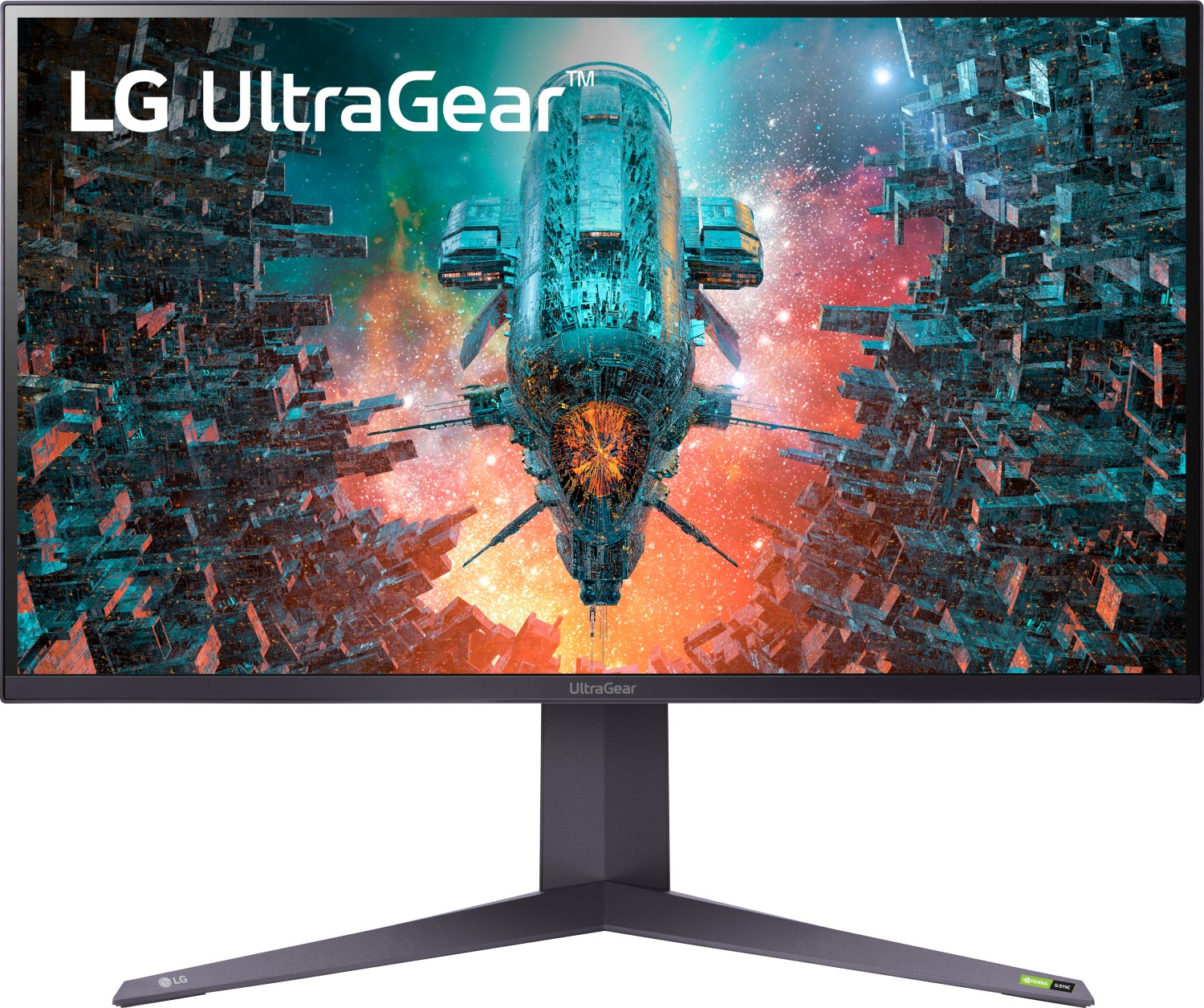 LG UltraGear 32GQ950P-B Gaming-Monitor 80 cm (31.5" ), schwarz, Ultra HD/4K, Nano IPS, HDMI, DisplayPort, 144 Hz, Pivot, USB, 144Hz Panel (32GQ950P-B.AEU)