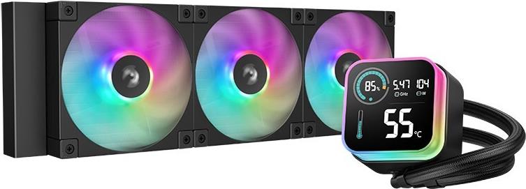 DeepCool LQ360 Prozessor Flüssigkeitskühlung 12 cm Schwarz 1 Stück(e) (R-LQ360-BKLSMW-G-1)