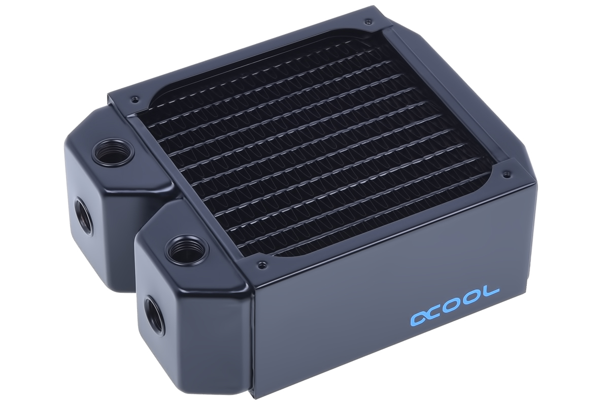 Alphacool NexXxoS UT60 Full Copper 120mm Radiator Schwarz