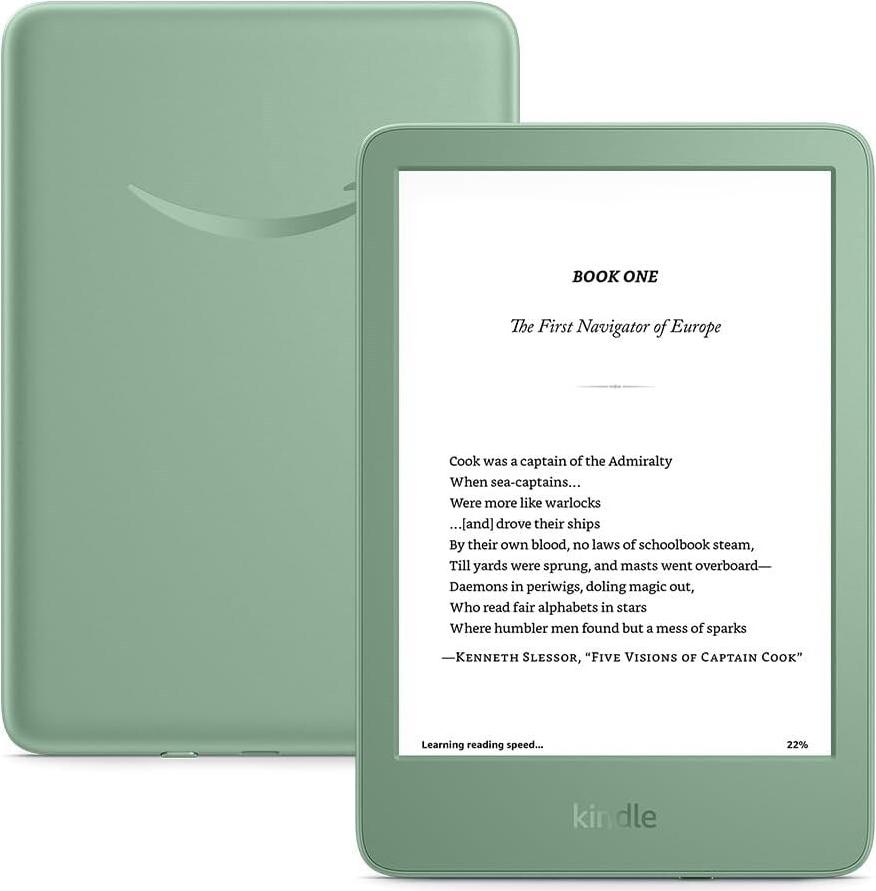 Amazon Kindle 6" - 11. Generation B0CNVCQZG1 E-Book-Reader 16 GB Wi-Fi Matcha (B0CNVCQZG1)