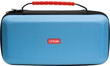 Trust GXT1252B XL Hardcase für Nintendo Switch 2 XL Hartschalenetui für optimalen Schutz für Konsole und Zubehör, blau (25763)