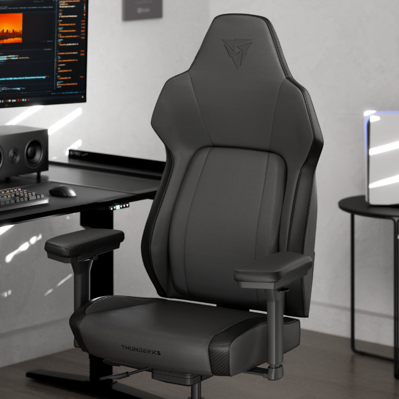 ThunderX3 CORE Smart Modern PC-Gamingstuhl Schwarz