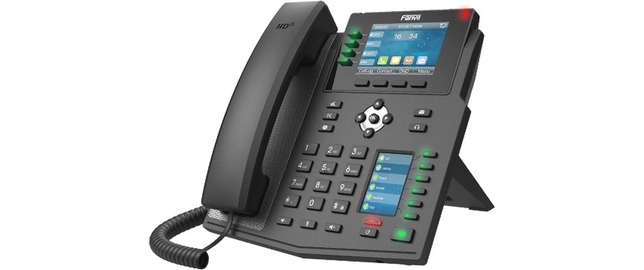 Fanvil X5U V2 IP-Telefon Schwarz