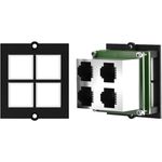 Bachmann Frame 4xbutton 4xRJ11 (917.198)