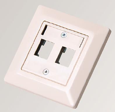 preLink / fixLink Modulaufnahme UP-Gehäufür Keystone Modul (CKVDU292)