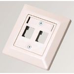 preLink / fixLink Modulaufnahme UP-Gehäufür Keystone Modul (CKVDU292)