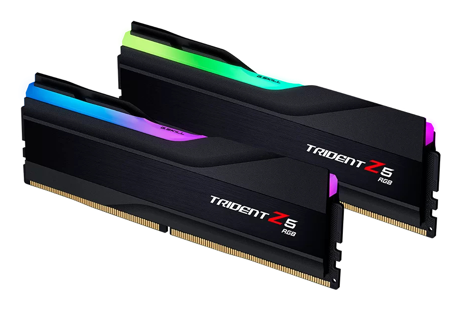 G.Skill Trident Z5 RGB DDR5 32 GB RAM 6000 MT/s CL30 Kit (2x16 GB) Schwarz