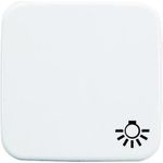 Busch-Jaeger Abdeckung Symbolwippe "Licht" Reflex SI, Reflex SI Linear Alpinweiß 2520 LI-214 (2520 LI-214)