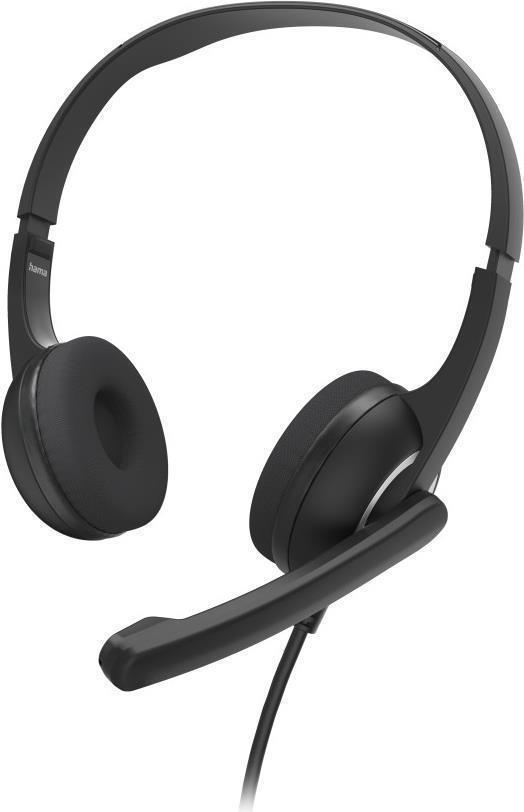 Hama PC-Office-Headset HS-USB250 V2, Stereo, Schwarz (00139934)