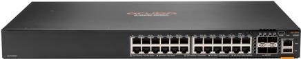 Hewlett Packard Enterprise Aruba CX 6200F 24G 4SFP+ Managed L3 Gigabit Ethernet (10/100/1000) 1U (JL724B)