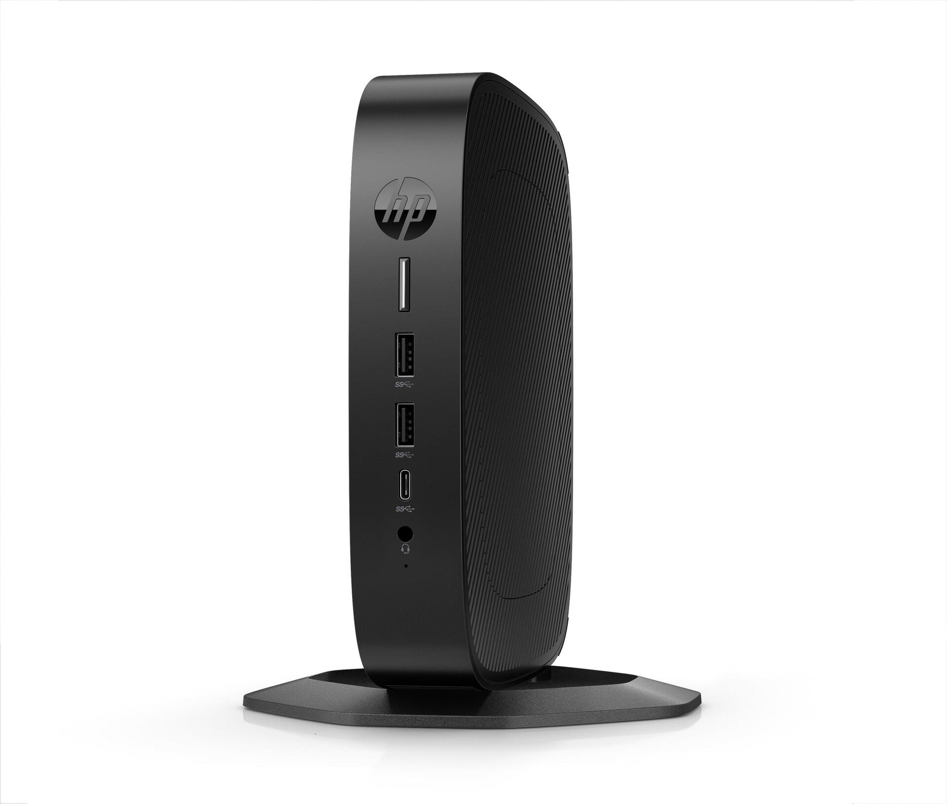 HP Elite t655 Thin Client SFF AMD Ryzen Embedded R2314 8 GB RAM 32 GB eMMC Schwarz