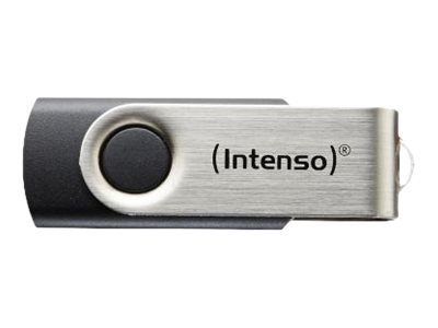Intenso Basic Line 64 GB USB 2.0 Schwarz, Silber