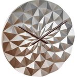 TFA Dostmann 60.3063.51 Quarz Wanduhr 396 mm x 44 mm Roségold, Metallic (60.3063.51)