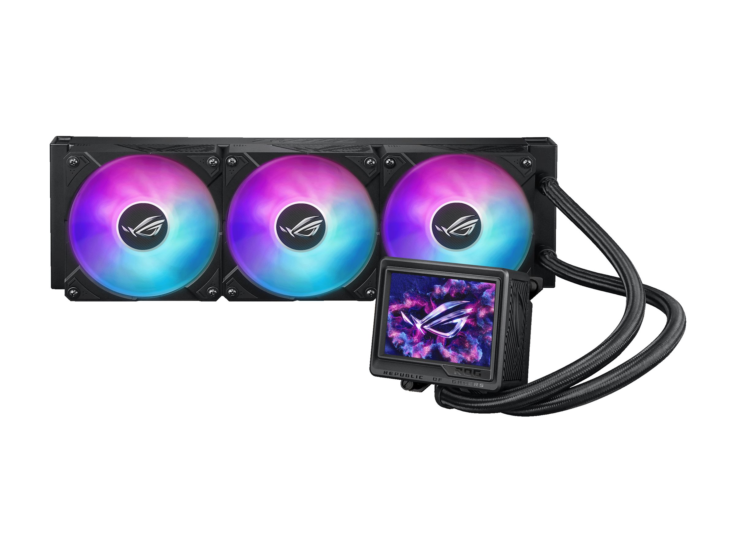 ASUS ROG Ryujin III 360 ARGB Extreme Prozessor-Flüssigkeitskühlung 360 mm Schwarz