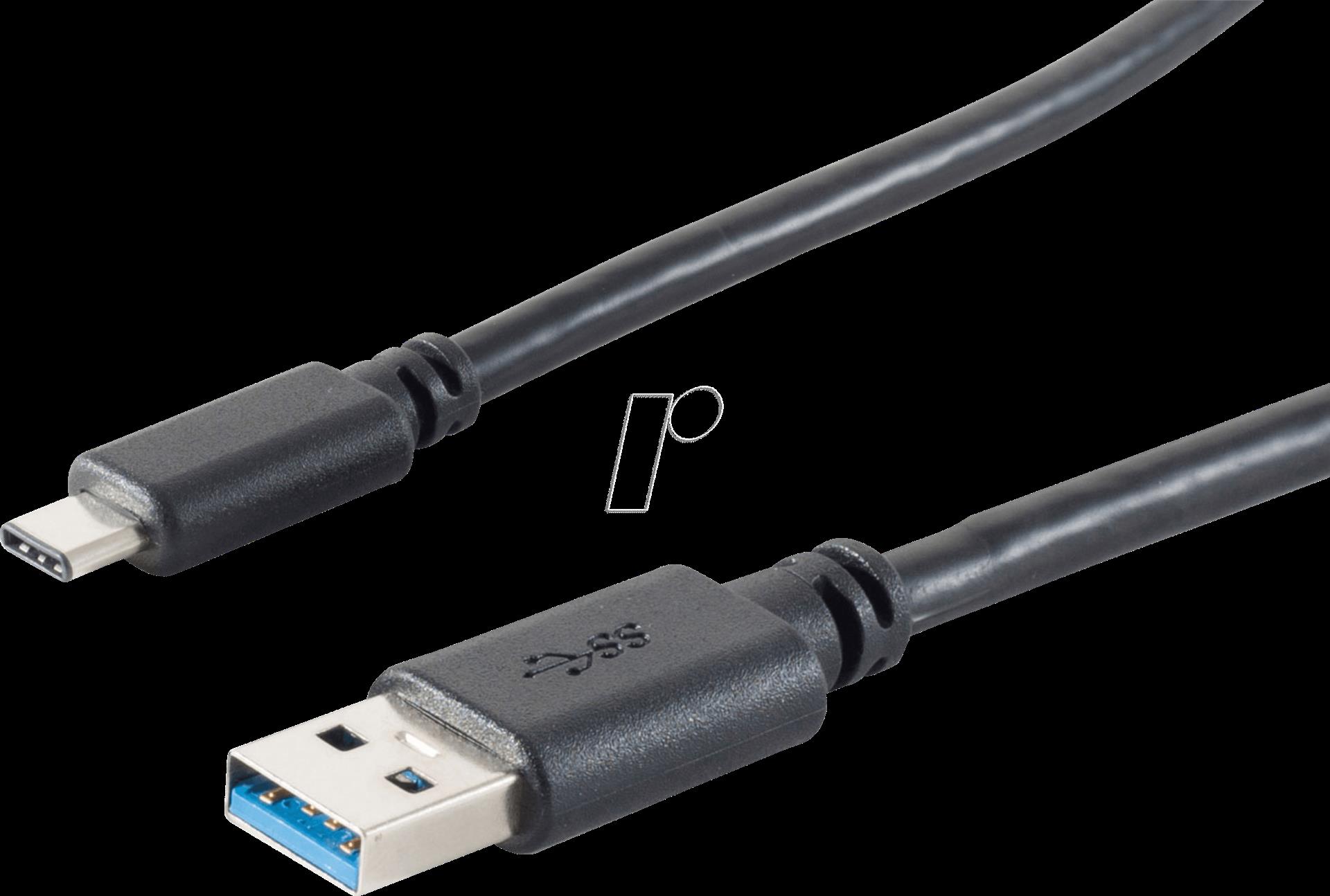 shiverpeaks BS13-31045 USB Kabel 3 m 3.2 Gen 1 (3.1 Gen 1) USB A USB C Schwarz (BS13-31045)