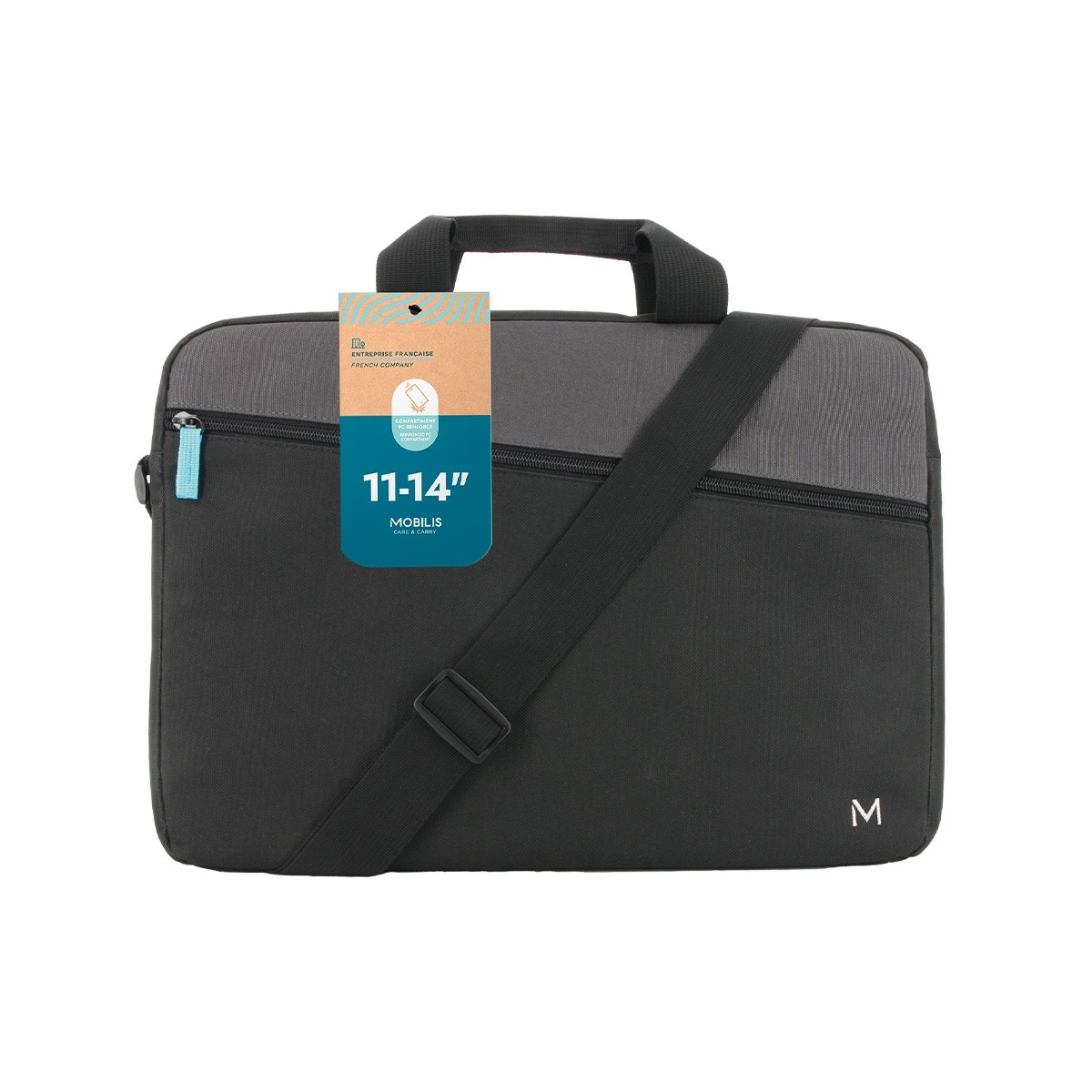 Mobilis THE ONE Essential 14" Aktentasche Schwarz, Grau