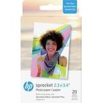 HP Sprocket Select 20 Pack.Papier 2.3x3.4 (HPIZL2X320)