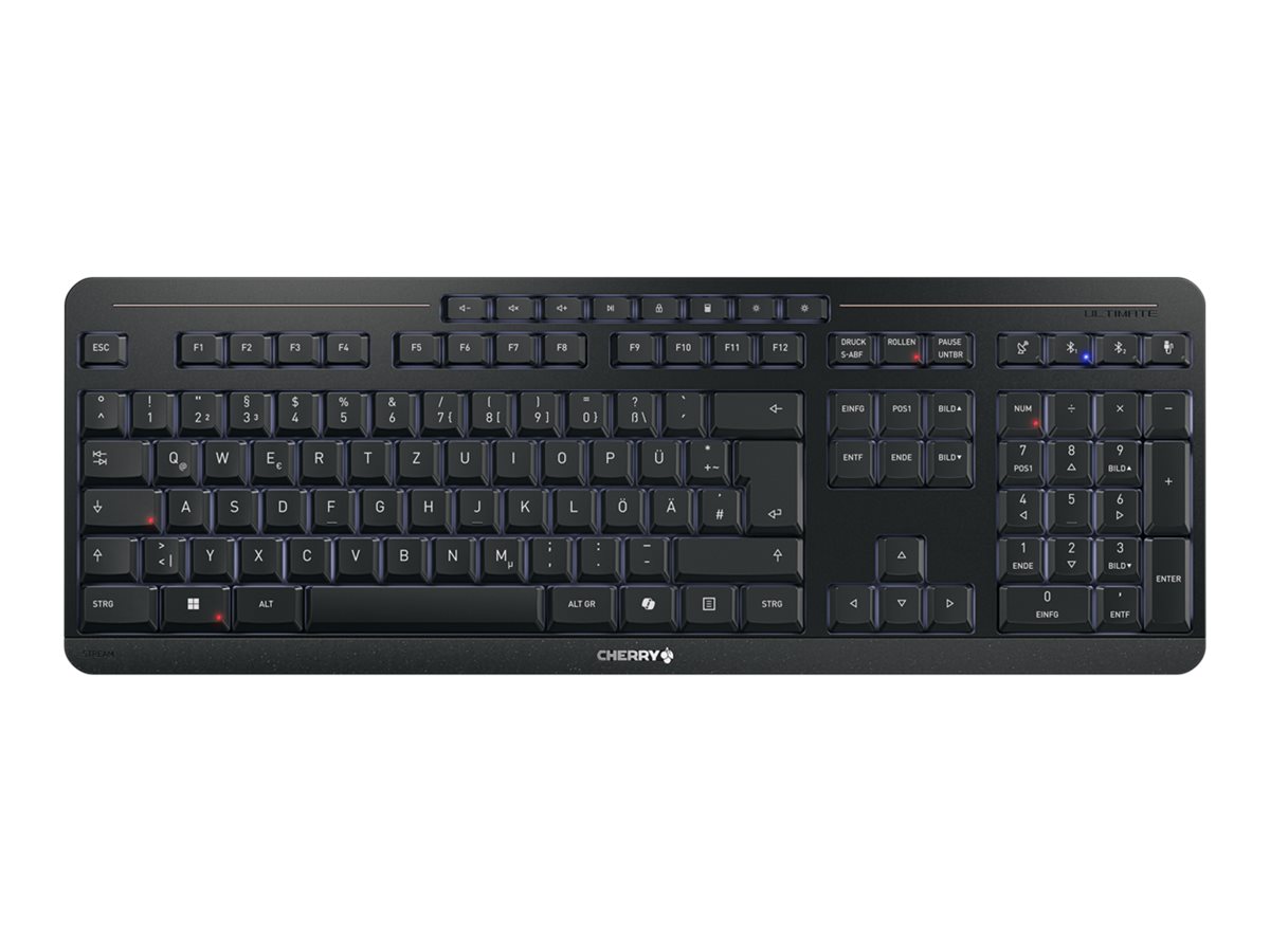 CHERRY STREAM KEYBOARD ULTIMATE QWERTZ Schwarz