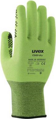 Uvex Handschutz Strick-HS, C500 dry, Gr. 07 (6049907)