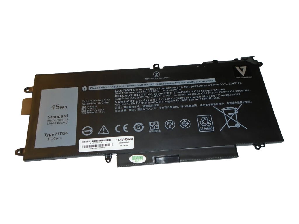 V7 D-CFX97-V7E Laptop-Batterie 3745 mAh 45 Wh Schwarz