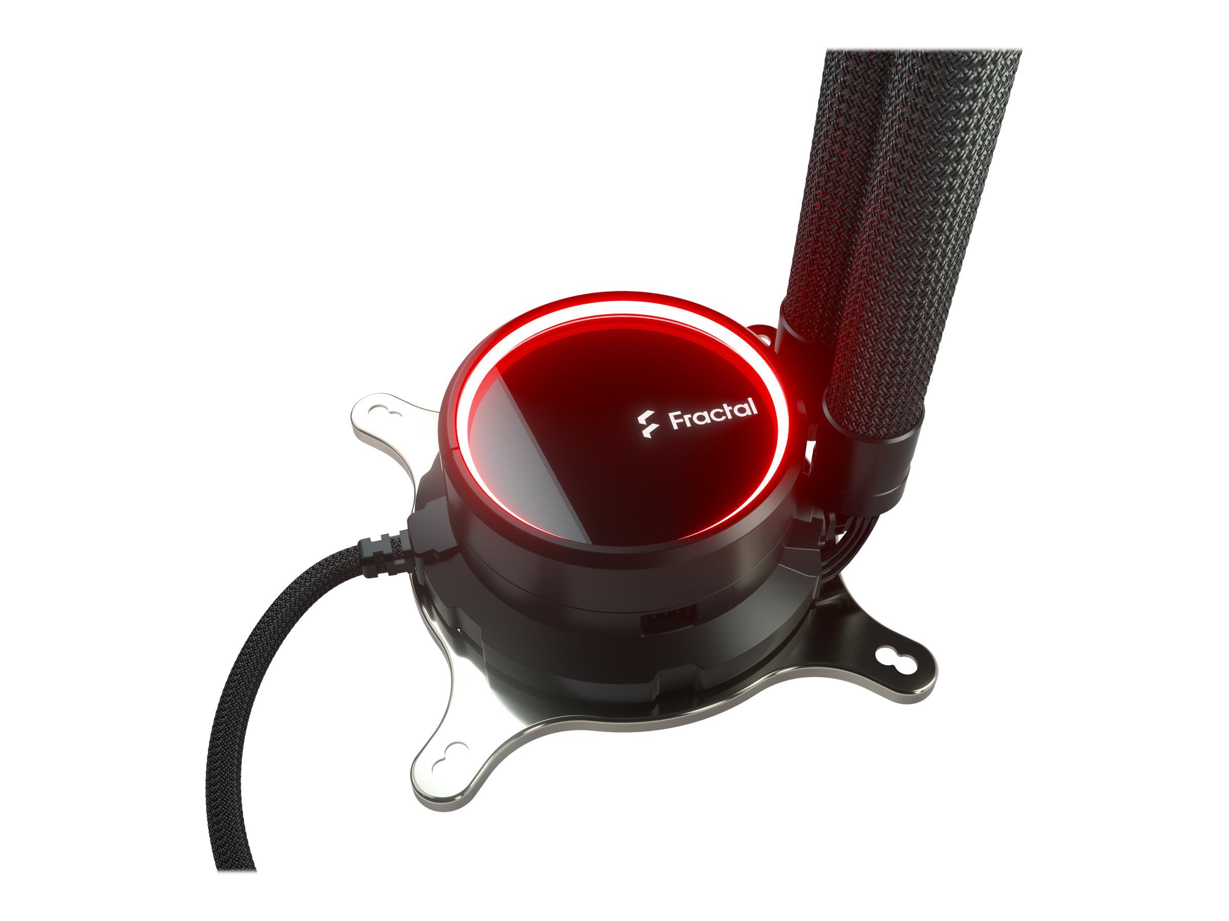 Fractal Design Celsius+ S24 Prisma AiO-Wasserkühlung 240 mm 2x Prisma AL-12 PWM ARGB Schwarz
