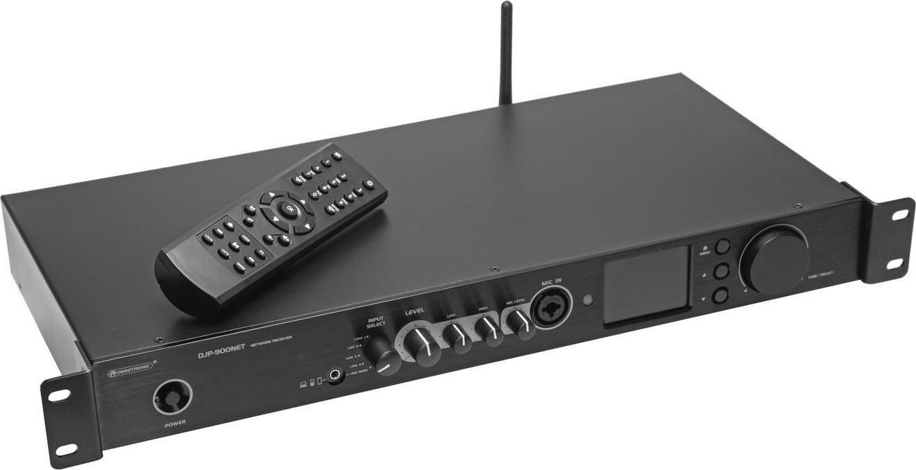 Omnitronic 10451604 Audioverstärker Leistung/Phase Schwarz (10451604) (geöffnet)