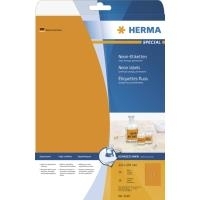 HERMA Special Permanent self-adhesive matte fluorescent paper labels (5149)