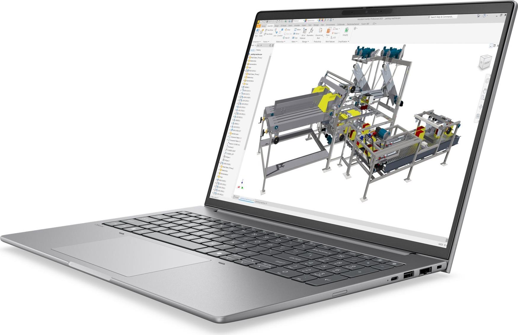 HP ZBook 8 G2a AMD Ryzen AI 7 PRO 16" 32 GB RAM 512 GB SSD Silber