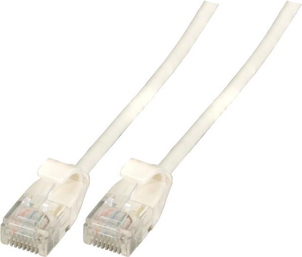 EFB-Elektronik RJ45 Patchkabel Cat.6A U/UTP TPE 3,6mm ultraflex weiß 0,5m Hersteller: EFB Elektronik (K8108WS.0,5)