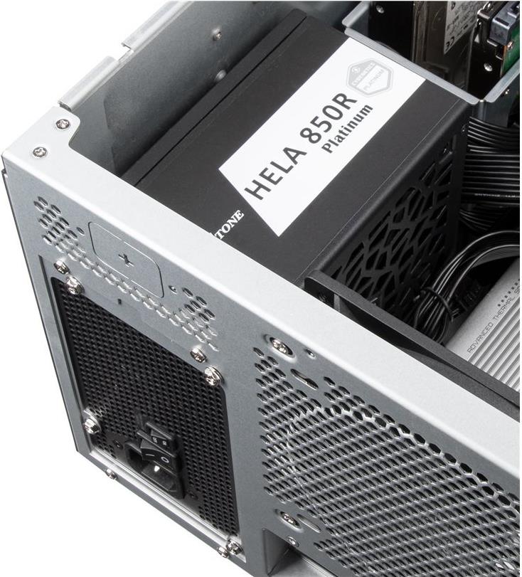 Silverstone RM52 5U Server-Gehäuse SSI EEB Schwarz