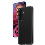 PanzerGlass SAFE. by ® 2-in-1 Set Samsung Galaxy S24. Markenkompatibilität: Samsung, Kompatibilität: Samsung - Galaxy S24. Trockene Anwendung. Schutzfunktion: Kratzresistent, Schockresistent. Material: Polyethylenterephthalat, Gehärtetes Glas, Produktfarbe: Transparent. Menge pro Packung: 1 Stück(e) (BSAFE95672)